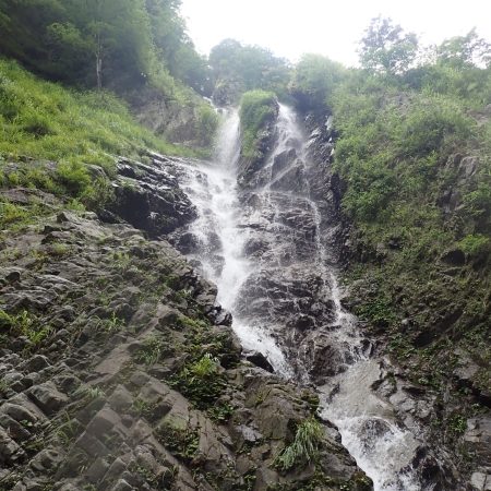 安倍川 白ん沢の大滝